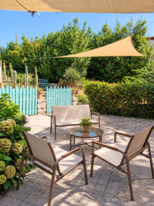 Out door lounge at Il Nespolo , Villa Olivia Residence Ischia